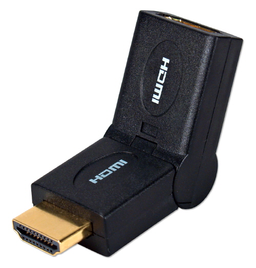 HDMI Port Saver Adapter (Male to Female) - Swiveling Type